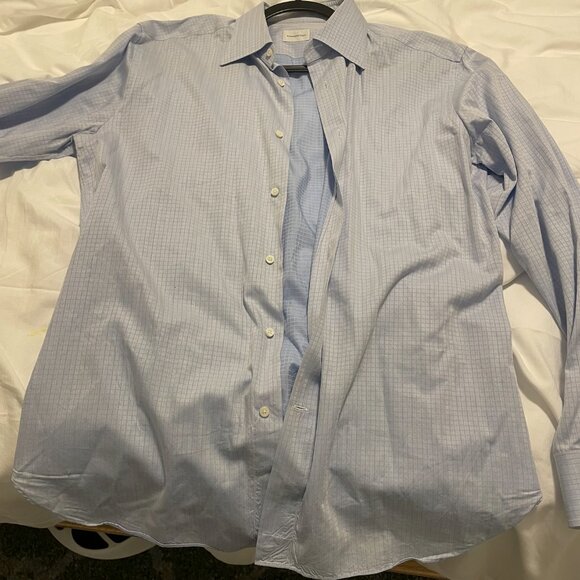 Zegna Long Sleeve Dress Shirt - Picture 3 of 4